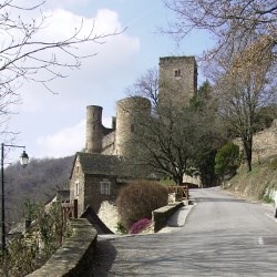 Visite du Château de Belcastel en Aveyron